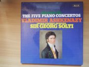 Beethoven the Five Piano Concertos Georg Solti 4 LP